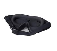Masque de sommeil 3D, bandeau d'aide au sommeil, masque for les yeux, mousse à mémoire de forme douce, masque facial, blocage de la lumière, Patch de couverture for les yeux(Black)