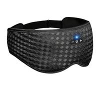 Masque de sommeil 3D - Design ergonomique doux, cache-yeux, écouteurs intégrés | Masque de sommeil musical à sangle réglable, œil pour voyage, maison, relaxation