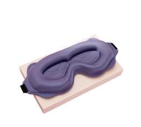 Masque de sommeil 3D en mousse à mémoire de forme - Bloque la lumière - Confortable - Design en trois dimensions - Violet