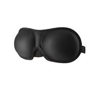 Masque de sommeil 3D en mousse à mémoire de forme - Pour homme et femme - Masque de sommeil - Ombre à paupières - Aide au sommeil - Noir