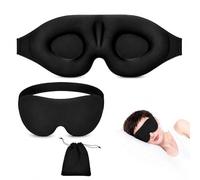 Masque de Sommeil 3D Respirant, Masque de Nuit Occultant pour Pâques et Carnaval, Mousse à Mémoire de Forme Ajustable pour Voyage, Sieste de Festival et Sommeil Profond 2026