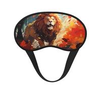 Masque de sommeil à couverture complète Lion debout Masque de sommeil relaxant sans stress