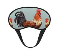 Masque de sommeil à imprimé poulet pour dormir sur le côté, masque de sommeil occultant pour homme et femme, masque de sommeil sans pression, doux, respirant, confortable pour dormir la nuit