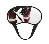 Masque de sommeil à motif de hockey sur glace pour homme et femme, masque de sommeil doux et confortable, masque de sommeil occultant pour voyage, yoga, sieste, travail