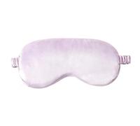 Masque de sommeil à volants en soie doux pour les yeux de rêve de nuit multicolore pour homme et femme pour mieux dormir (violet-B)