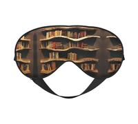 Masque de sommeil amusant avec étagères et échelle pour dormir, masque de sommeil bloquant parfaitement la lumière pour homme et femme, bandeau doux et confortable pour les voyages