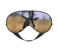 Masque de sommeil anti-lope pour homme et femme avec sangle réglable facile pour les voyages