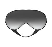 Masque de sommeil anti-lumière réglable confortable et réversible pour dormir la nuit blanche à noire