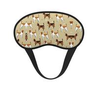 Masque de sommeil avec bande élastique pour les yeux - Bloque la lumière - Confortable - Pour la sieste de voyage