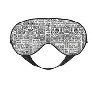 Masque de sommeil avec citations de jeu - Bloque la lumière - Cadeau essentiel pour homme et femme
