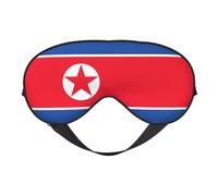 Masque de sommeil avec drapeau coréen, 100 % soie de mûrier naturelle, couvre-yeux ultra doux pour dormir, voyage, sieste