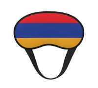 Masque de sommeil avec drapeau de l'Arménie - Doux et confortable - Pour homme et femme