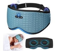 Masque de Sommeil avec Écouteur Bluetooth 5.4, 3D Masque de Nuit sans Fil Casque Anti Bruit pour Dormir, Bandeau Bluetooth Sommeil Casque pour Femme Homme Relaxante Voyage Meditation Yoga