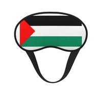 Masque de sommeil avec imprimé drapeau de la Palestine pour les personnes dormant sur le côté, joli masque occultant pour la maison ou les voyages