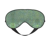 Masque de sommeil avec motif de roses sous les arbres, masque de sommeil confortable pour dormir, masque de sommeil bloquant la lumière avec sangle réglable