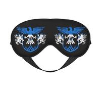 Masque de sommeil avec motif drapeau du Honduras, aigle et lion, bloque la lumière, protège les yeux la nuit, doux et sans pression, avec sangle élastique, pour la maison, les voyages, le bureau, la