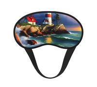 Masque de sommeil avec motif peinture diamant pour dormeurs sur le côté - Joli masque occultant pour la maison ou les voyages