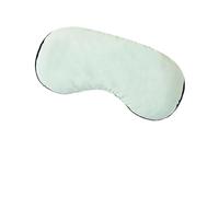 Masque de sommeil bloquant la lumière et pack glace froide en gel chaud frais double face soie glacée for dormir voyage(Light green,Eye mask only-no gel)