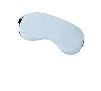 Masque de sommeil bloquant la lumière et pack glace froide en gel chaud frais double face soie glacée for dormir voyage(Light blue,Eye mask only-no gel)