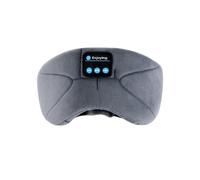 Masque de sommeil Bluetooth avec écouteurs stéréo et microphone lavable Gris