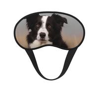 Masque de sommeil Border Collie pour dormir sur le côté, masque occultant pour homme et femme, masque de sommeil sans pression, doux, respirant, confortable pour dormir la nuit