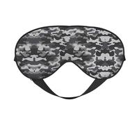 Masque de sommeil camouflage abstrait bloquant la lumière pour les yeux de nuit Cadeau essentiel pour homme et femme