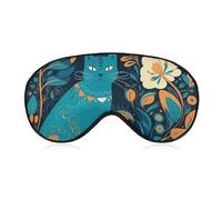 Masque de sommeil Cat in the Wild pour les yeux - Masque de sommeil pour homme et femme - Masque de sommeil occultant amusant - Masque de sommeil mignon