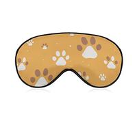 Masque de sommeil Cat Paw Sleep Eye Mask Bandeau pour les yeux avec sangle réglable Dog Soft Eye Cover pour bloquer les lumières