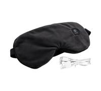 Masque de sommeil chauffant pour - Coussin chauffant rechargeable, masques pour à sangle réglable avec housse lavable, coussinet de relaxation pour avec fonction de chaleur