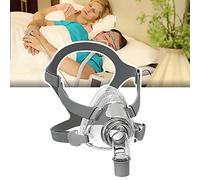 Masque de sommeil complet en gel de silicone C-P-(AP) avec clips de tête réglables, léger, pour la respiration, anti-ronflement et aide au sommeil, F5A-L