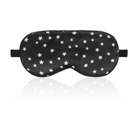 Masque de sommeil confortable et doux bloque parfaitement la lumière aide au sommeil latéral bandeau pour les yeux pour la nuit, la méditation,