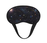 Masque de sommeil constellation amas d'étoiles galaxies pour dormir sur le côté, masque de nuit bloquant la lumière pour les yeux pour homme et femme, doux et confortable pour les voyages, la sieste