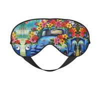 Masque de sommeil de bienvenue, masque de sommeil double face, masque de sommeil pour homme et femme, couvre-yeux occultant pour dormir, voyage