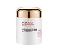 Masque De Sommeil De Collagène, Nourriture De La Peau, 100 G, Mas-que D'emballage, Ma-sque Facial D'hydratation Profonde, Formule Profondément Hydratante, Adaptée À Les Types De Peau