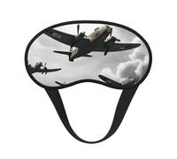 Masque de sommeil de la guerre mondiale pour les personnes dormant sur le côté, masque de sommeil occultant pour homme et femme, masque de sommeil sans pression, doux, respirant, confortable pour