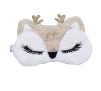 Masque de sommeil de Noël, occultant, pour les voyages de rêve festifs, pour une nuit de sommeil détendue, sans Père Noël ni bonhomme de neige, bleu foncé, taille unique