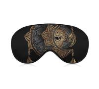 Masque de sommeil de nuit, couverture douce pour les yeux BlockLight, couverture de masque de sommeil confortable pour la sieste de yoga de voyage en avion compatible avec l'attrape-rêves Mandala Boho