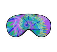 Masque de sommeil de nuit, couverture douce pour les yeux BlockLight, couverture de masque pour les yeux de sommeil confortable pour la sieste de yoga de voyage en avion compatible avec le colorant en