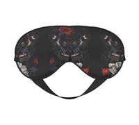 Masque de sommeil de rêve à motif papillon de minuit, masque de sommeil double face, masque de sommeil pour homme et femme, masque occultant pour dormir, voyage