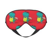 Masque de sommeil de super-héros américain - Masque de sommeil double face pour homme et femme - Occultant pour dormir et voyager