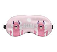 Masque de Sommeil de Voyage Relax Lit Yeux Couverture Emoji Siestes Lama No Drama [042]