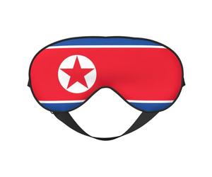 Masque de sommeil double face avec drapeau coréen doux et confortable bloquant la lumière pour le repos de nuit