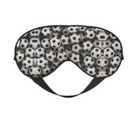 Masque de sommeil double face doux et confortable bloquant la lumière pour le repos de nuit