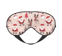 Masque de sommeil double face doux et confortable bloquant la lumière pour le repos de nuit