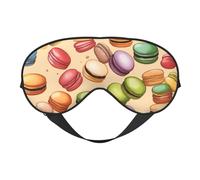 Masque de sommeil doux avec sangle réglable pour dormir, voyager et se détendre