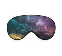 Masque de sommeil doux et anti-orage, bloquant efficacement la lumière, idéal pour les voyages.