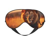 Masque de sommeil doux et confortable avec imprimé animaux africains 1 pour dormir