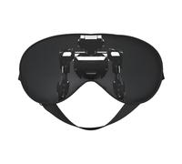 Masque de sommeil doux et confortable avec imprimé robot noir et doux pour dormir