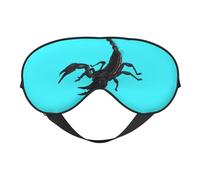 Masque de sommeil doux et confortable avec imprimé scorpion - Pour dormir