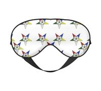 Masque de sommeil doux et confortable avec motif étoiles de l'Est et imprimé étoiles orientales